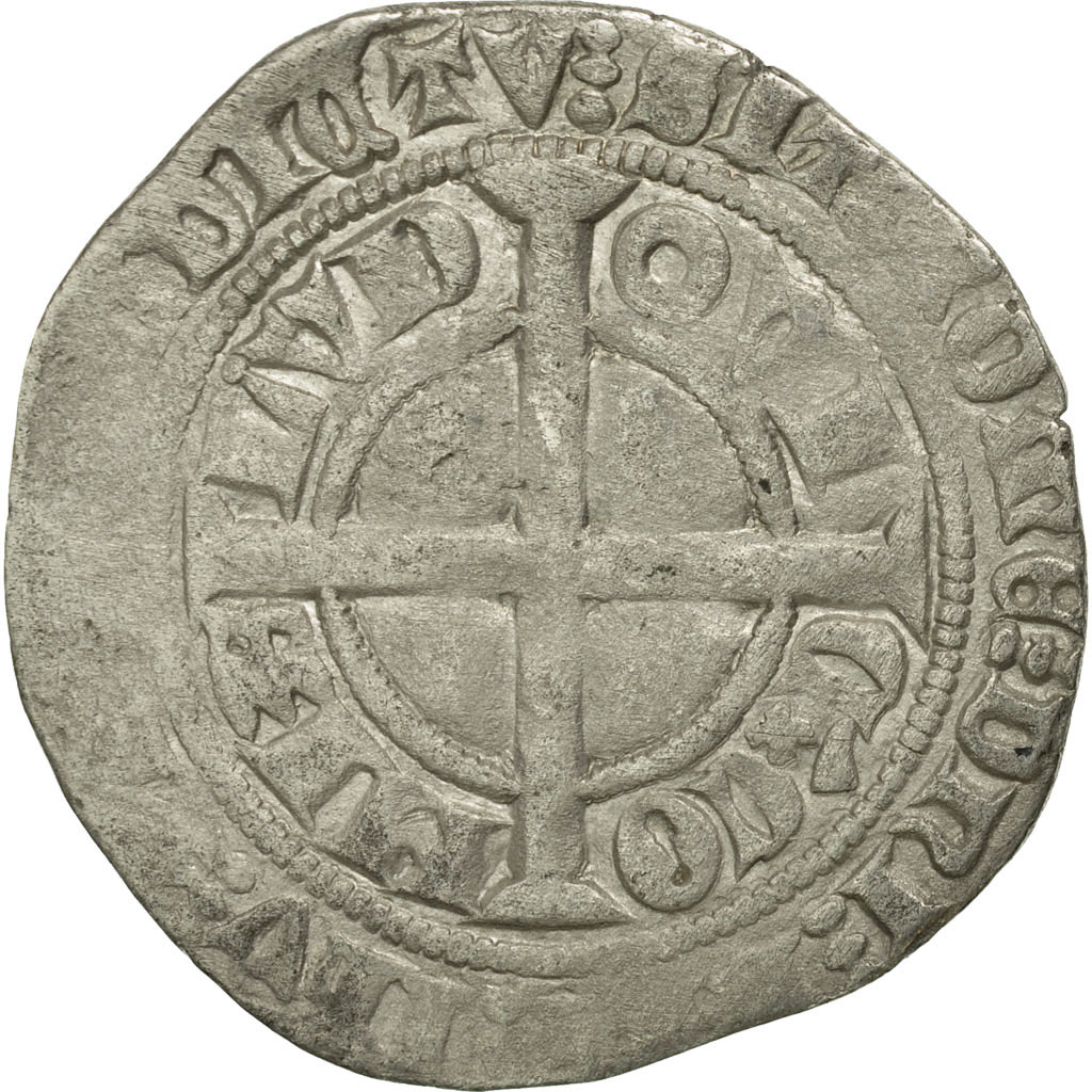 Coin, France, Flanders, Louis II, Gros, , Silver, Boudeau:2230