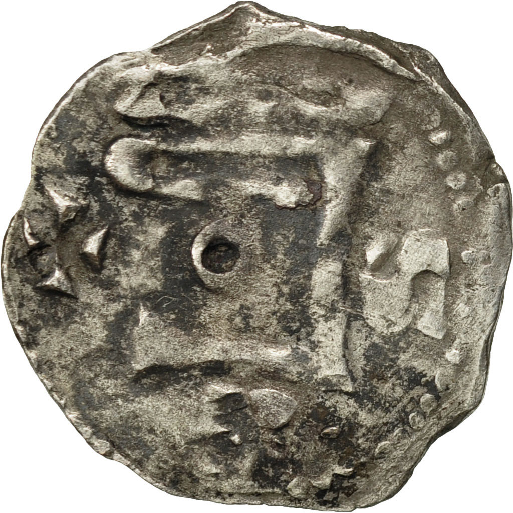Coin, France, Châteaudun, Anonymous, Obol, , Silver, Duplessy:476