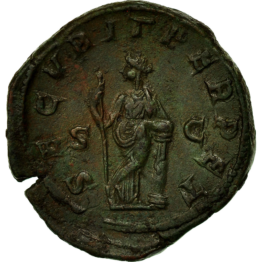Coin, Gordian III, Sestertius, Rome, , Bronze, RIC:335a
