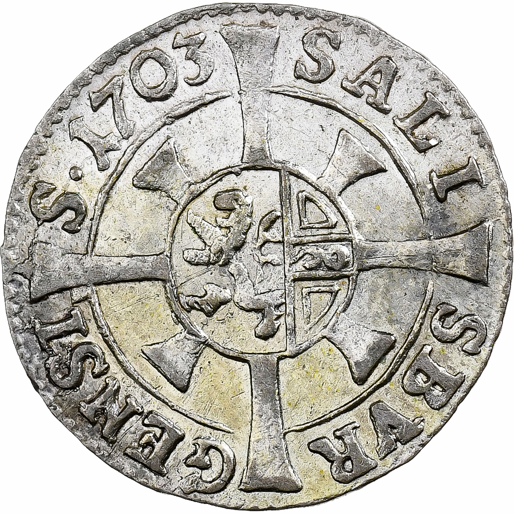 Bishopric of Salzburg, Johann Ernst von Thun, Kreuzer, 1703