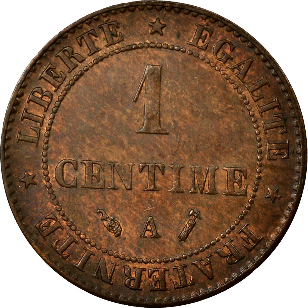 Coin, France, Cérès, Centime, 1891, Paris, , Bronze, KM:826.1