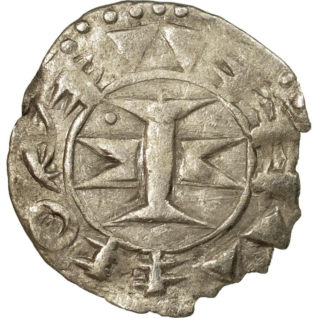 Coin, France, Languedoc, Anonymous, Denarius, , Billon, Boudeau:753