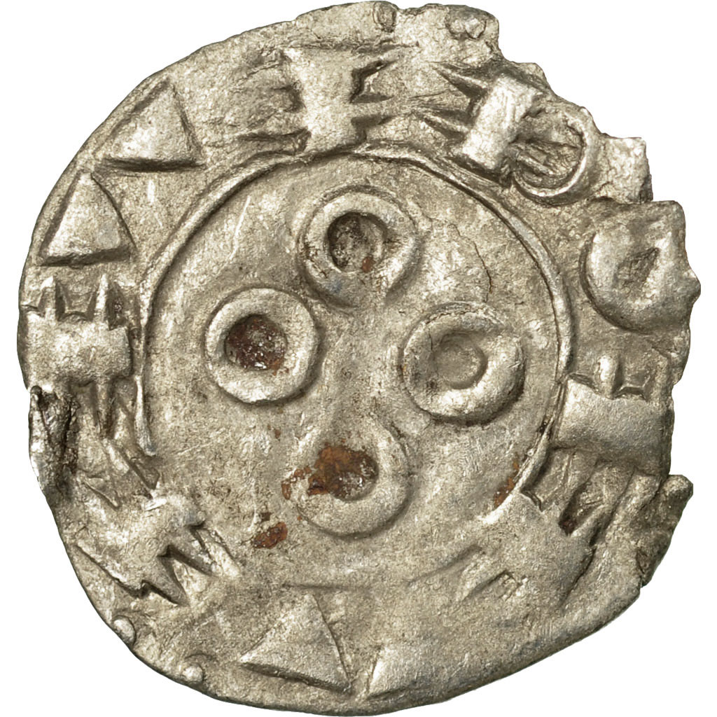 Coin, France, Languedoc, Anonymous, Denarius, , Billon, Boudeau:753