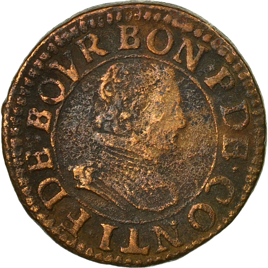 Coin, France, CHATEAU-RENAUD, François de Bourbon, Double Tournois, Variety