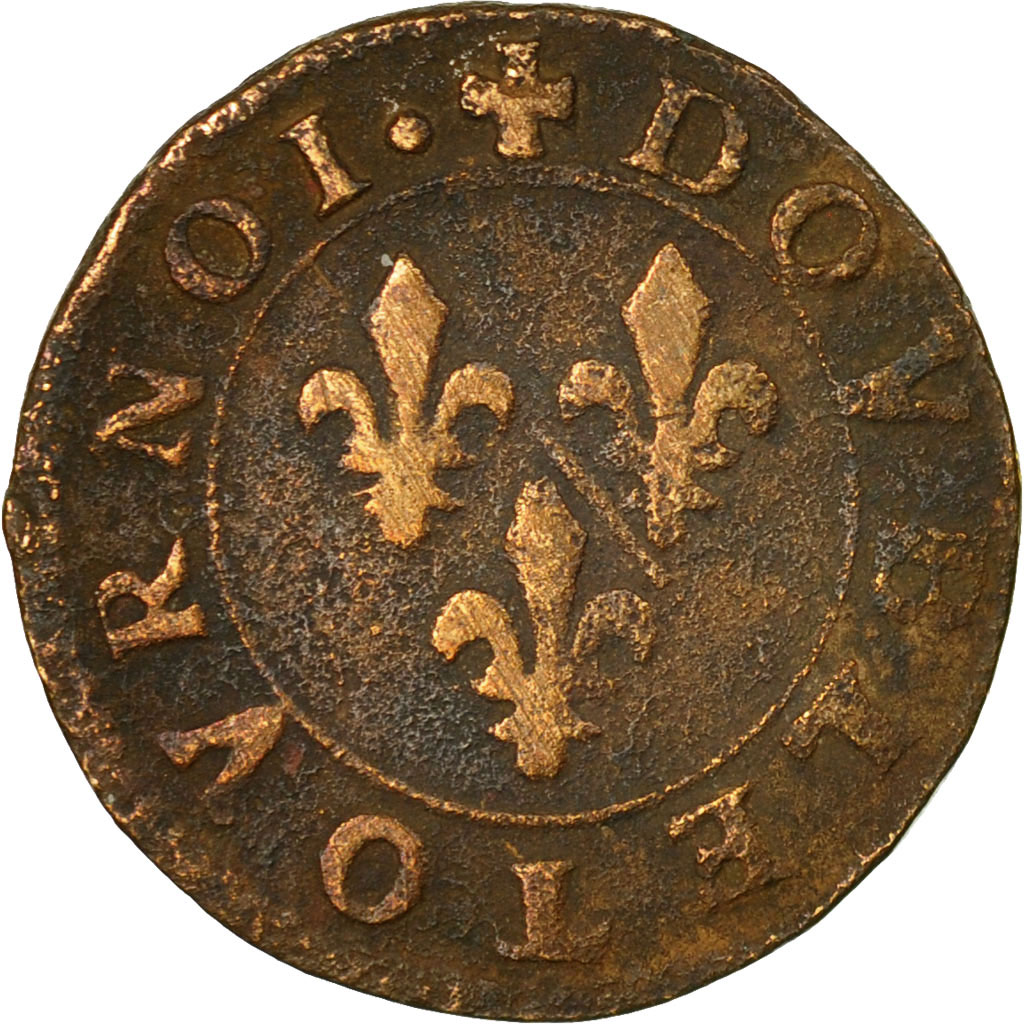 Coin, France, CHATEAU-RENAUD, François de Bourbon, Double Tournois, Variety
