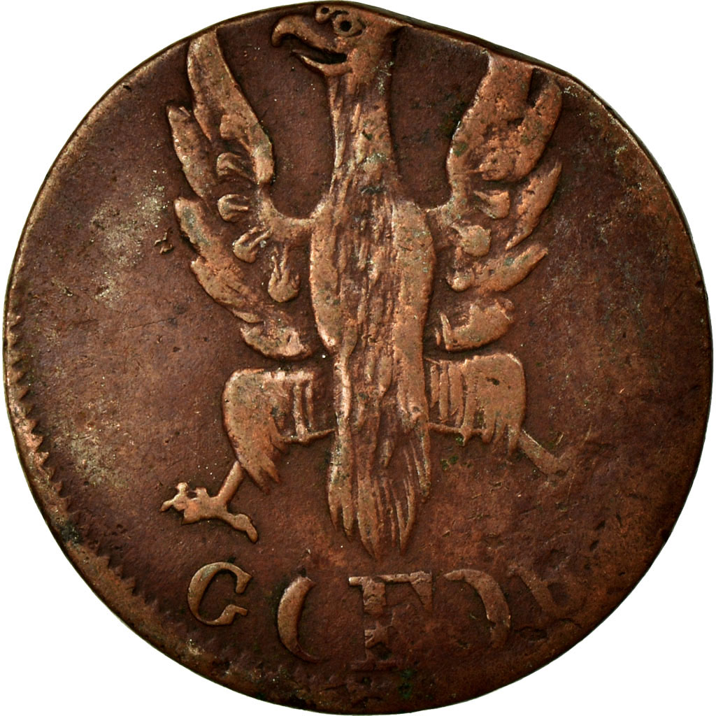 Coin, German States, FRANKFURT AM MAIN, Heller, 1821, , Copper, KM:301