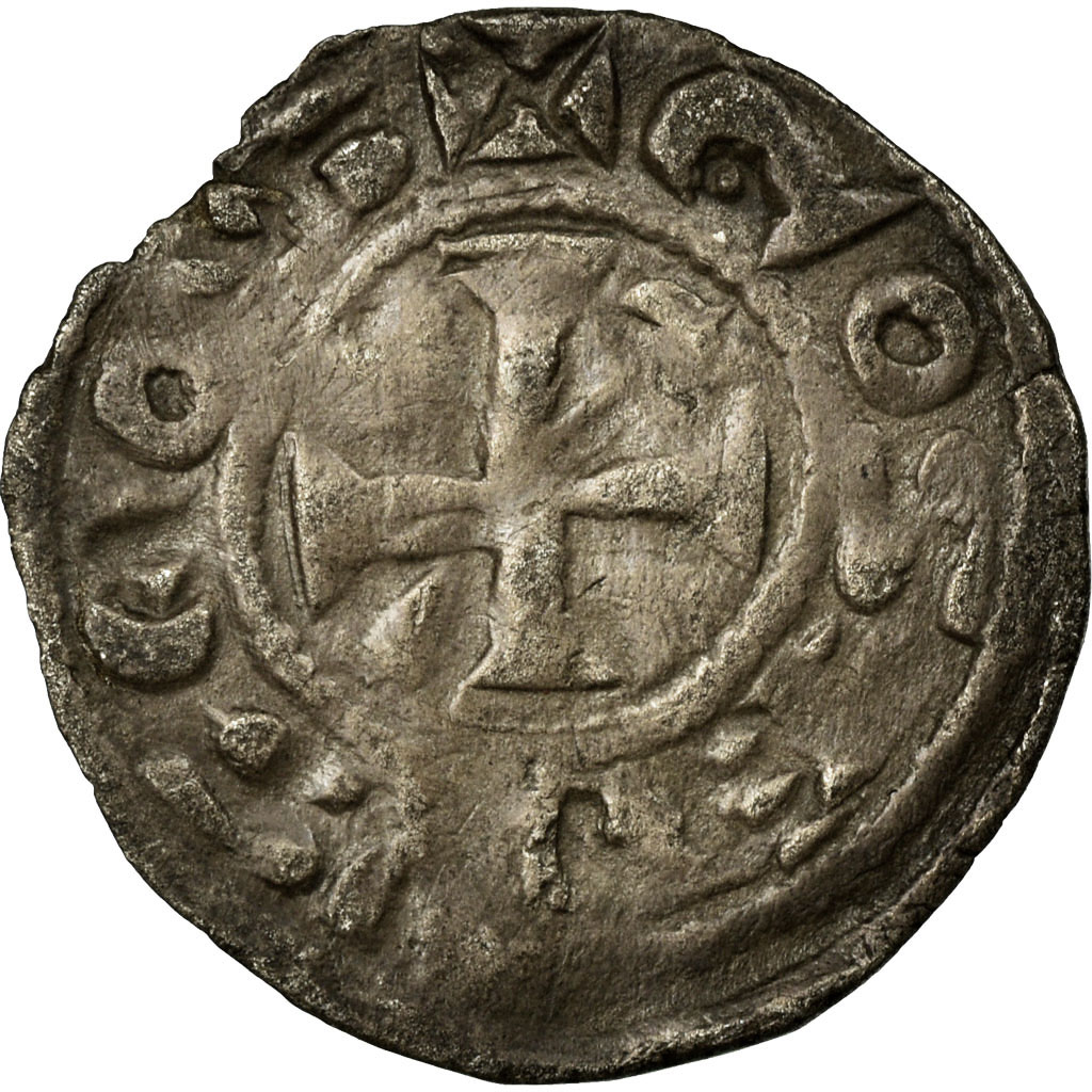 Coin, France, Berry, Geoffroy II de Donzy, Obol, 1060-1160, Gien, 