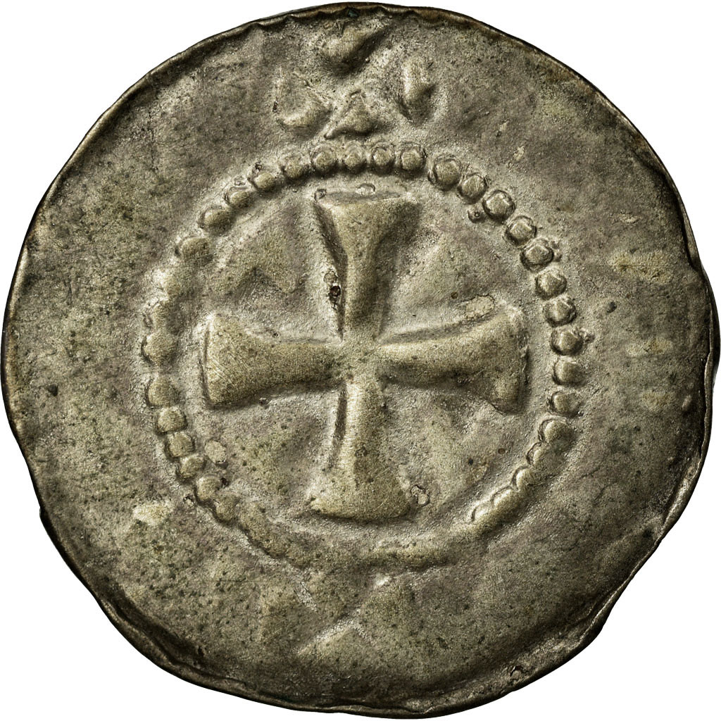 Coin, France, Champagne, Anonymous, Denarius, Sens, , Silver