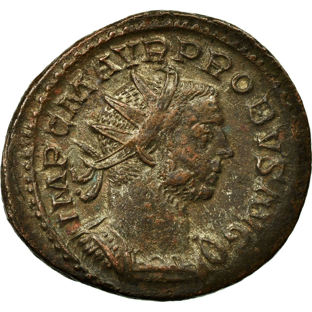 Münze, Probus, Antoninianus, AD 277, Lyon - Lugdunum, SS, Billon, RIC:52