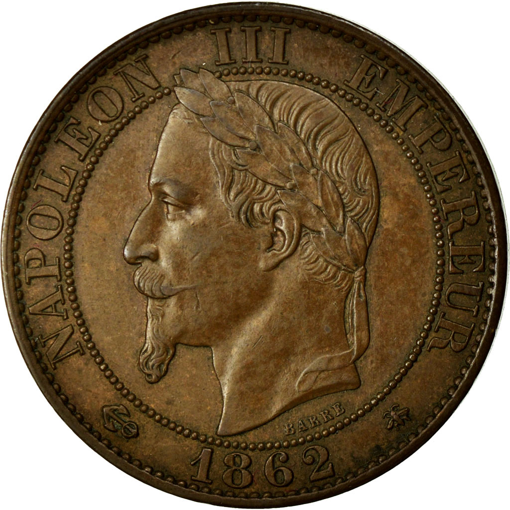 Coin, France, Napoleon III, Napoléon III, 5 Centimes, 1862, Paris, 