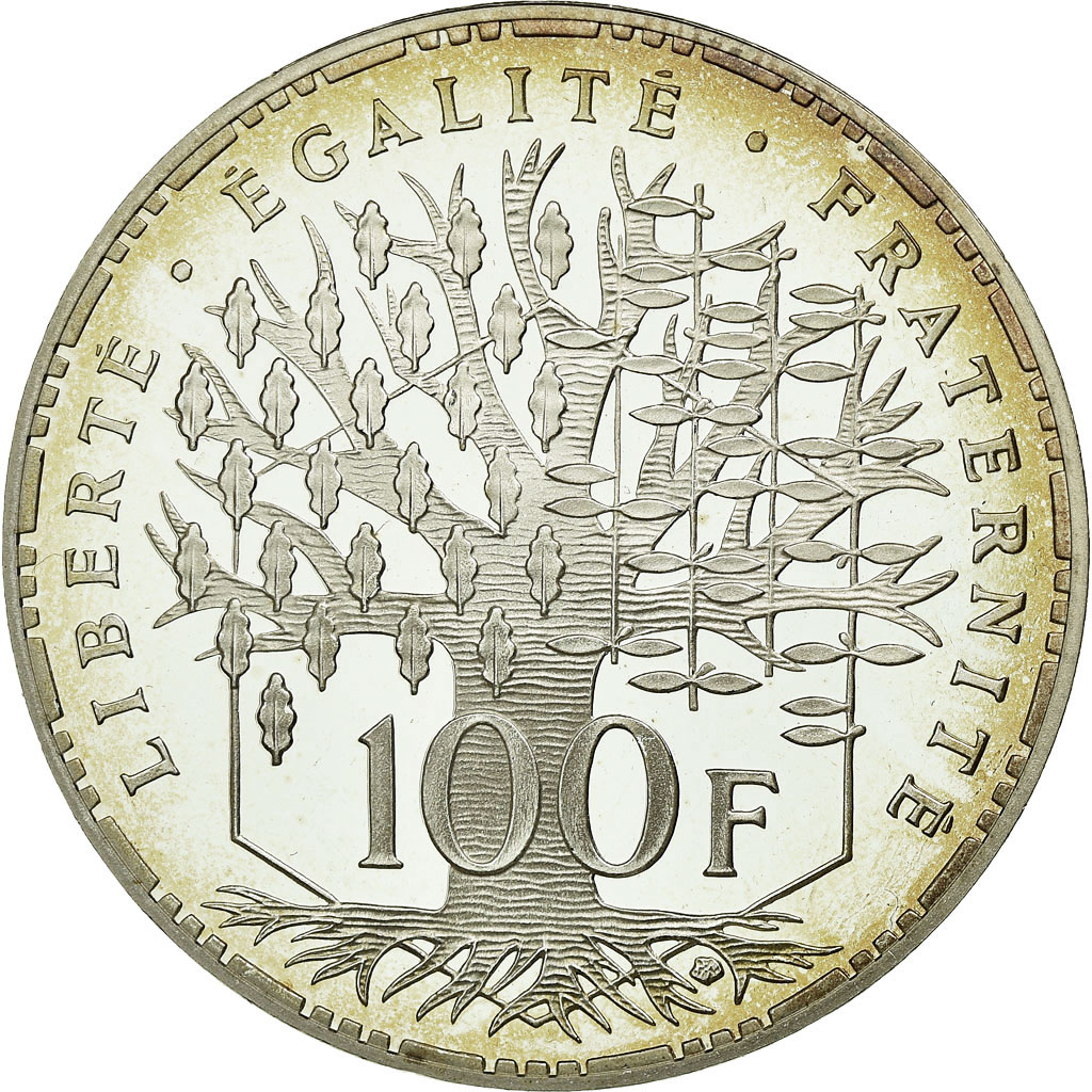 Coin, France, Panthéon, 100 Francs, 1999, Paris, Proof, , Silver