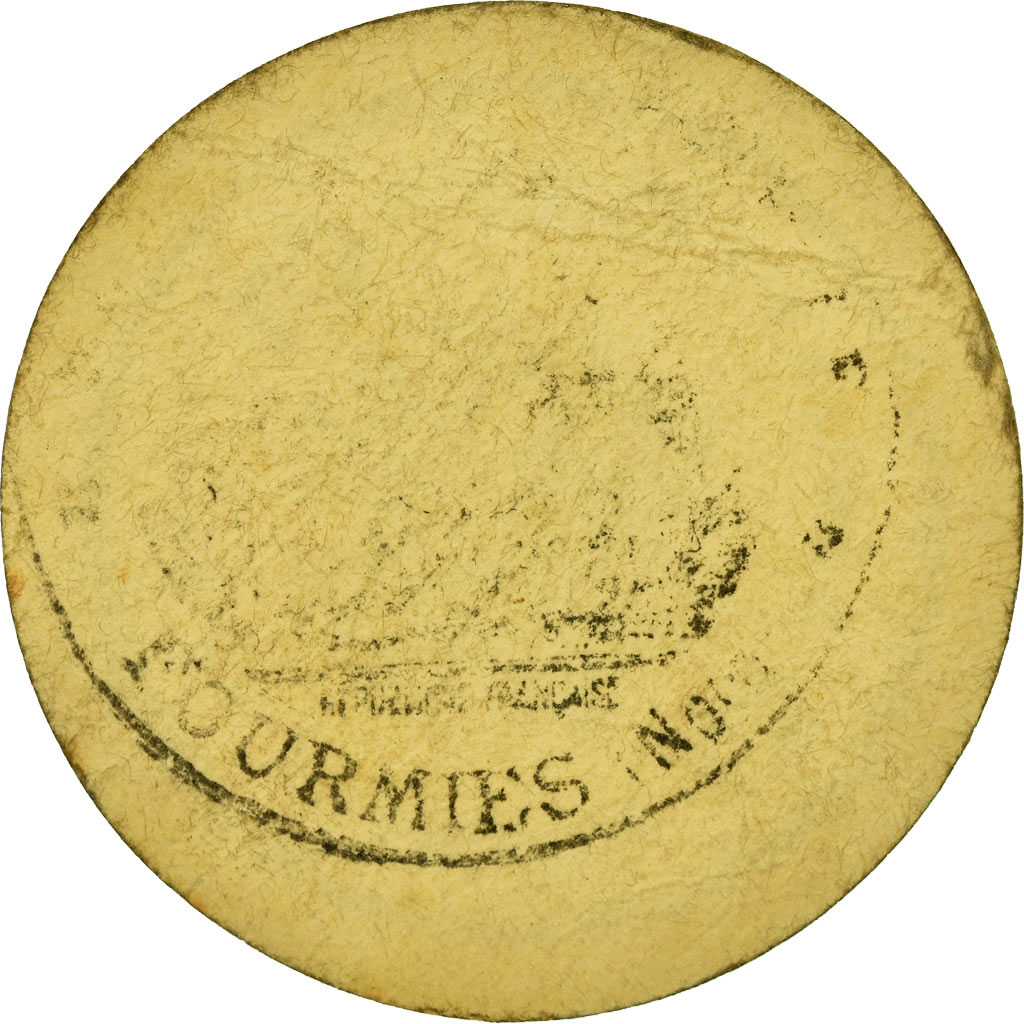 Coin, France, Ville de Fourmies, Fourmies, 5 Centimes, , Cardboard