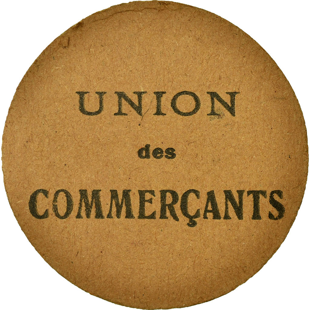 Coin, France, Union des Commerçants, Grenade, 10 Centimes, 1917, 