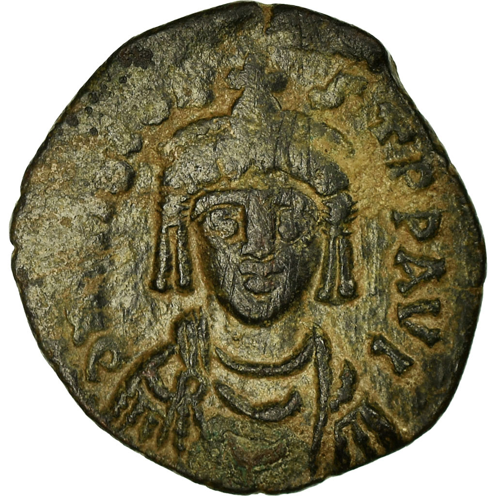 Coin, Tiberius II Constantine, Decanummium, 578-582, Constantinople, 