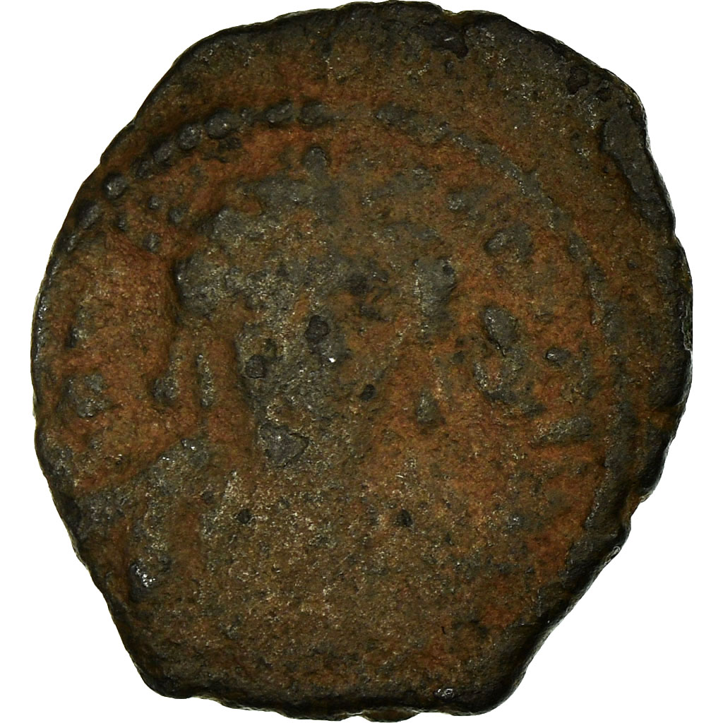 Coin, Tiberius II Constantine, Decanummium, 580-581, Antioch, , Copper