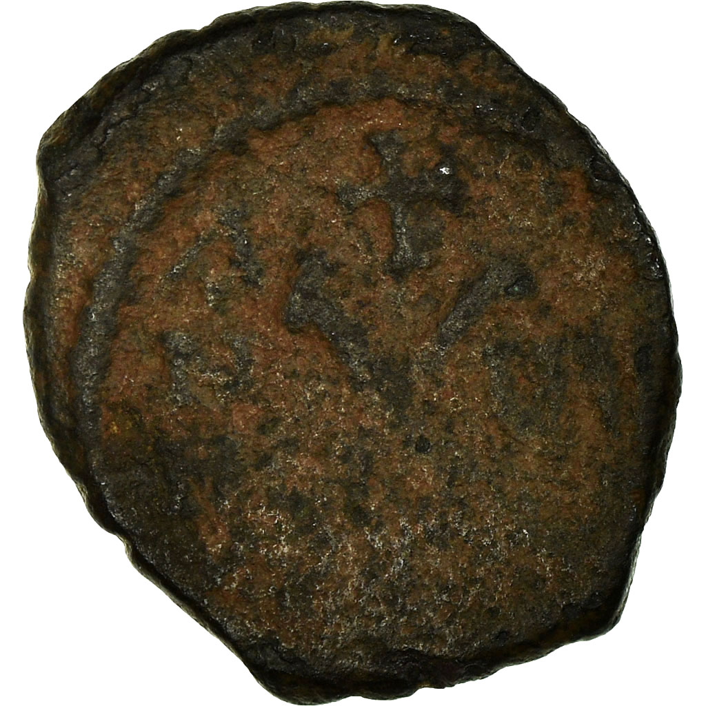 Coin, Tiberius II Constantine, Decanummium, 580-581, Antioch, , Copper