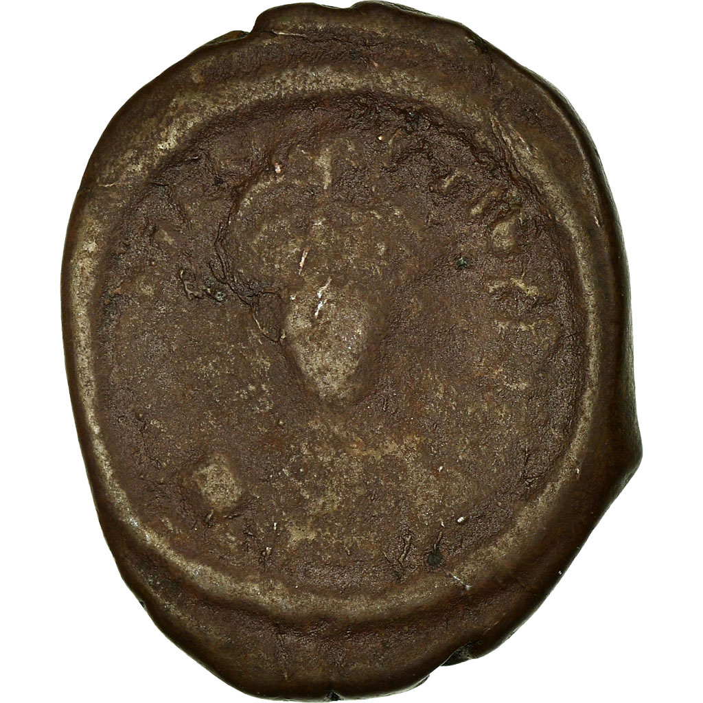 Coin, Maurice Tiberius, Half Follis, 590-591, Thessalonica, , Copper