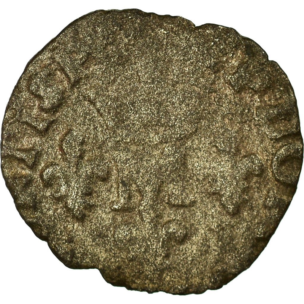 Coin, France, Marie de Montpensier, Liard, 1621, Trévoux, , Billon