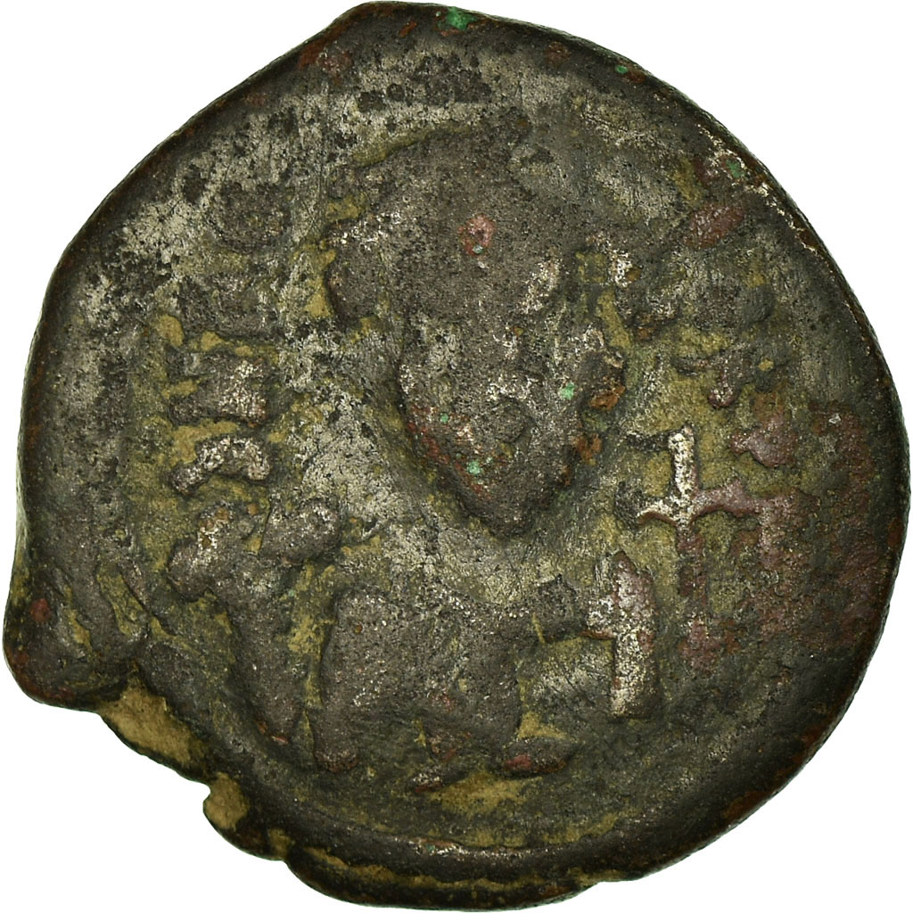 Coin, Phocas, Half Follis, 602-610, Constantinople, , Copper, Sear:643