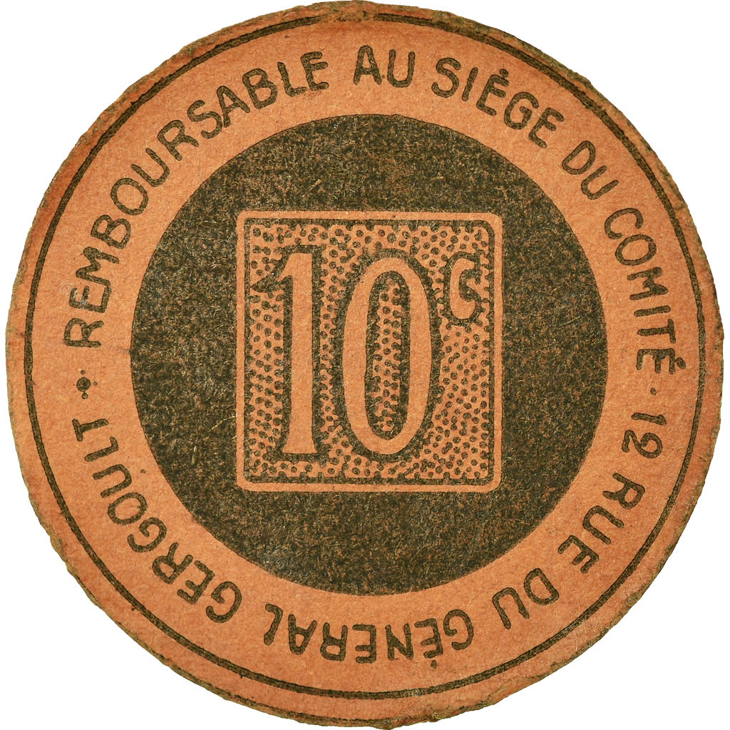 Coin, France, Comité de Défense des Intérêts du Commerce Toulois, Toul, 10