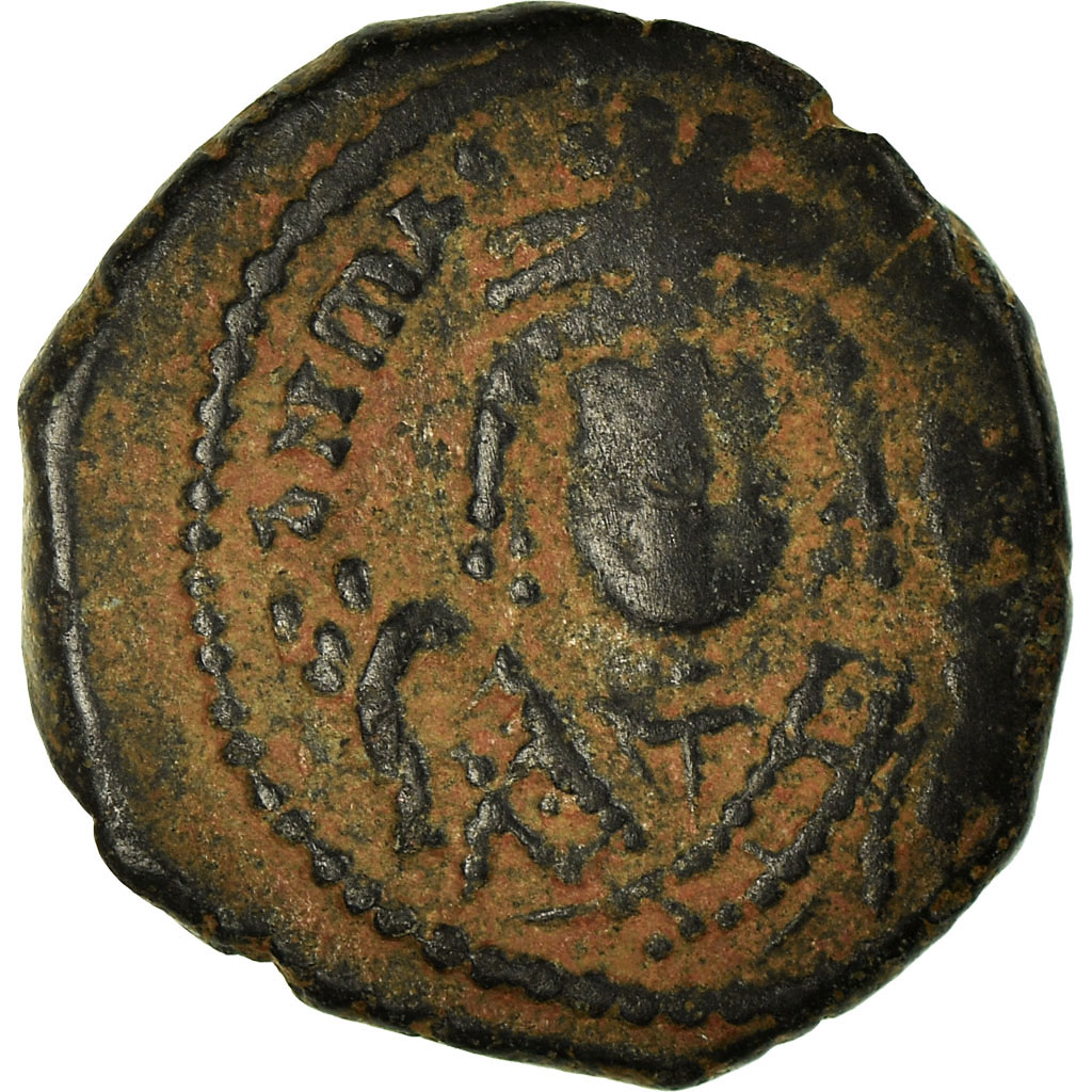 Coin, Maurice Tiberius, Decanummium, 596-597, Antioch, , Copper