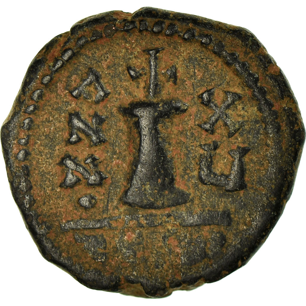 Coin, Maurice Tiberius, Decanummium, 596-597, Antioch, , Copper