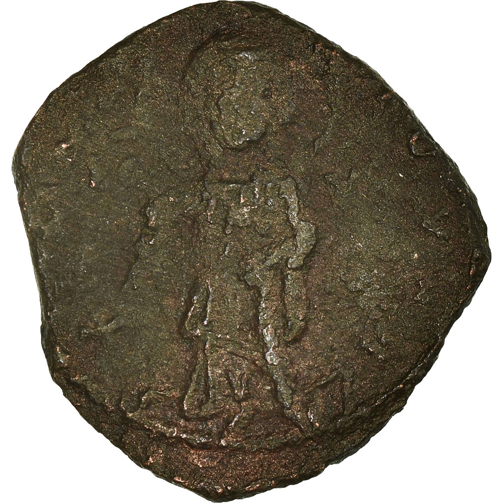 Coin, Constantine X, Follis, 1059-1067, Constantinople, , Copper