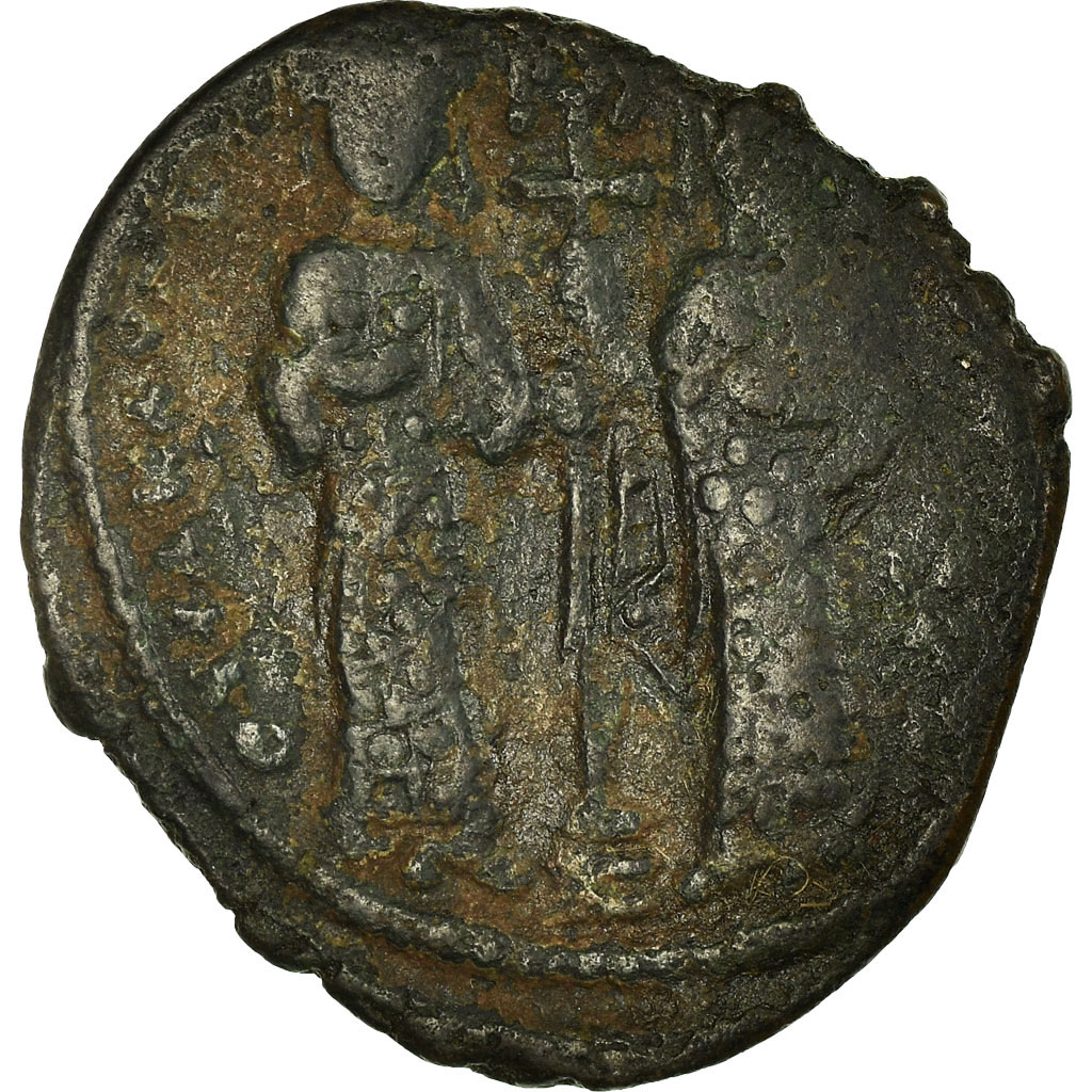 Coin, Constantine X, Follis, 1059-1067, Constantinople, , Copper