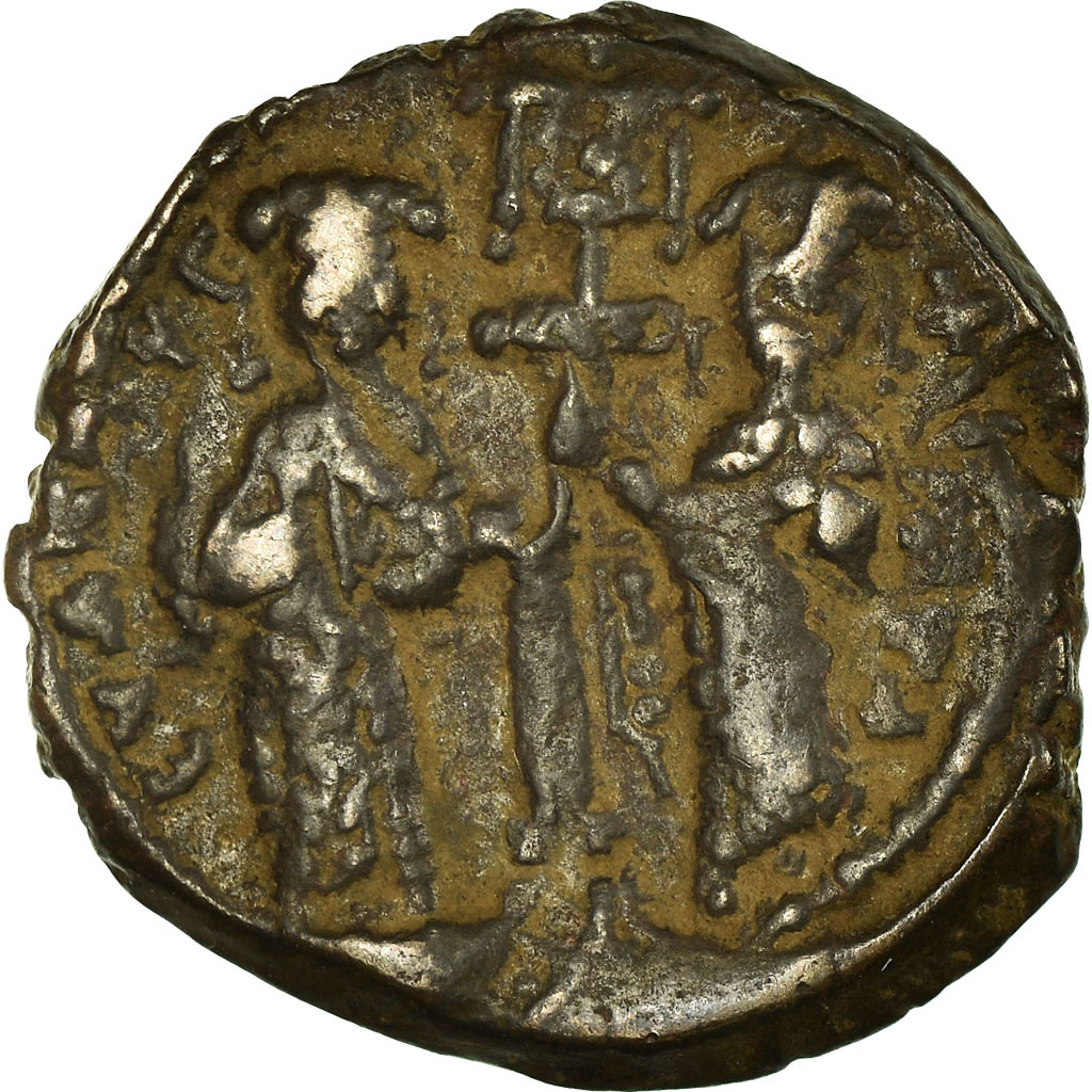 Coin, Constantine X, Follis, 1059-1067, Constantinople, , Copper