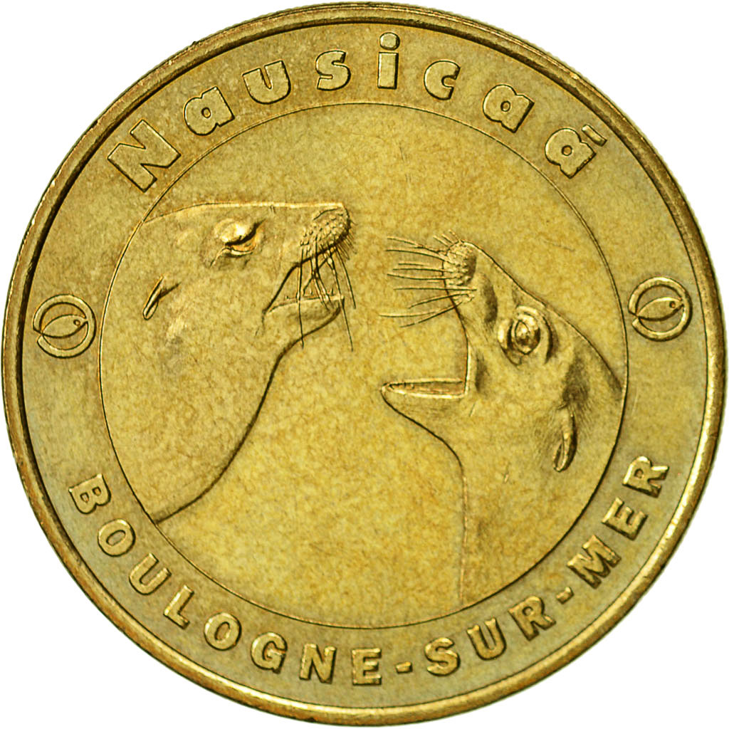 France, Token, Touristic token, Boulogne-sur Mer  - Nausicaa n° 3, 2003, MDP