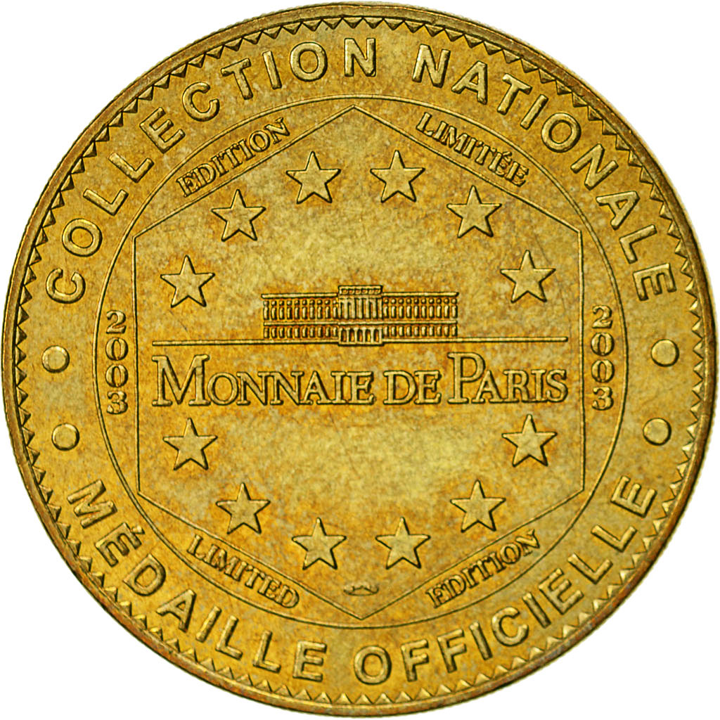 France, Token, Touristic token, Boulogne-sur Mer  - Nausicaa n° 3, 2003, MDP