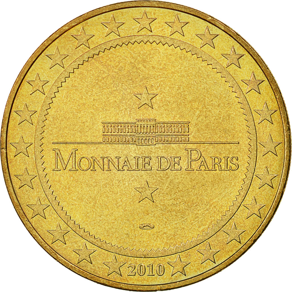 France, Token, Touristic token, Sochaux - Peugeot - 402 éclipse, 2010, MDP