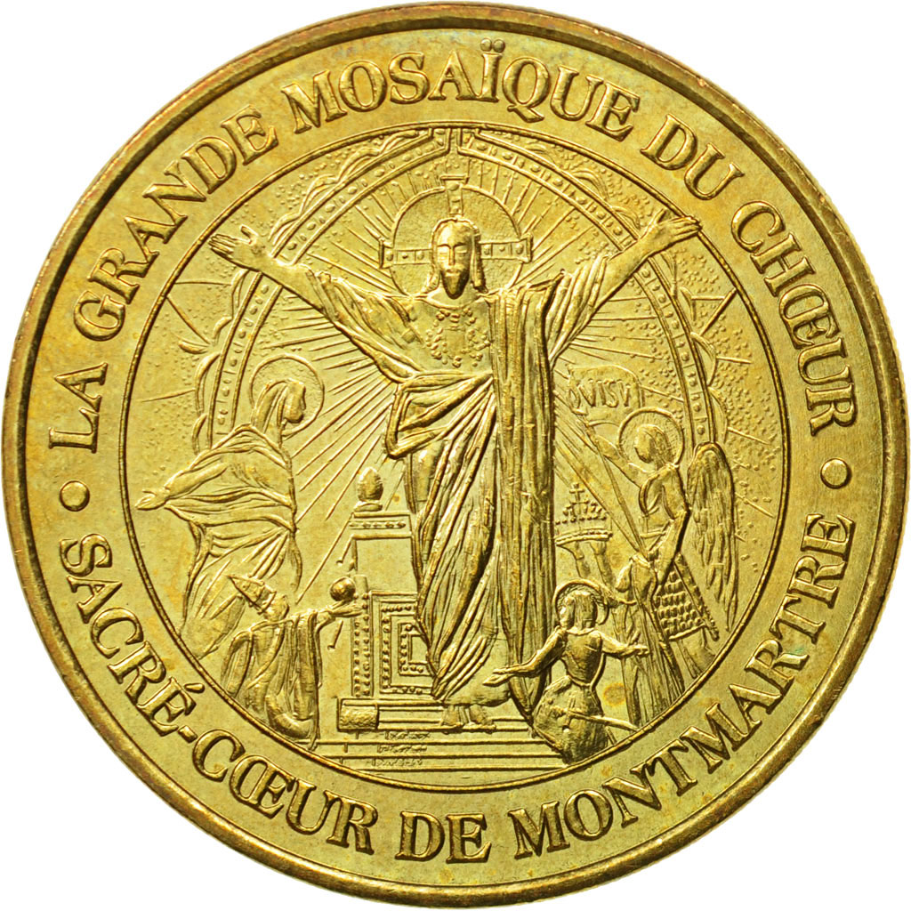 France, Token, Touristic token, Paris - Sacré coeur n°2, 2003, MDP, 