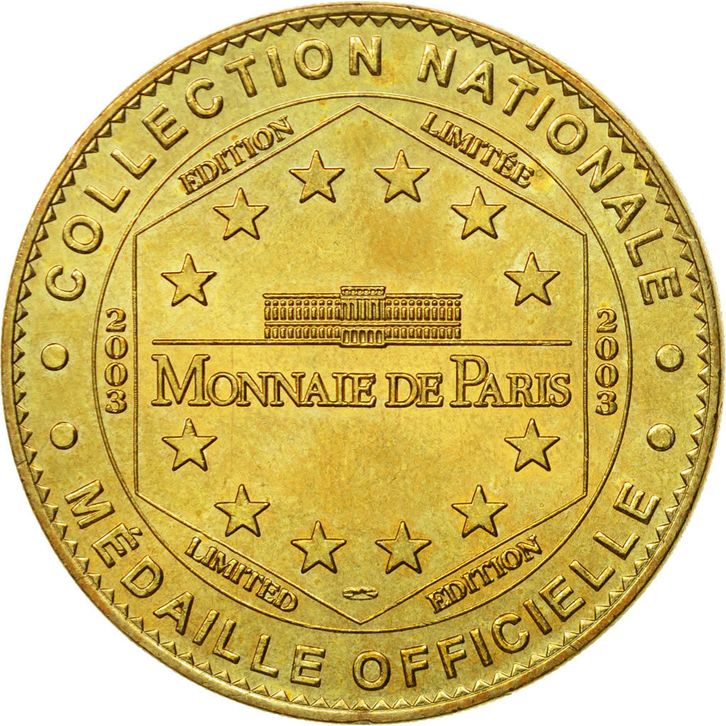 France, Token, Touristic token, Paris - Sacré coeur n°2, 2003, MDP, 