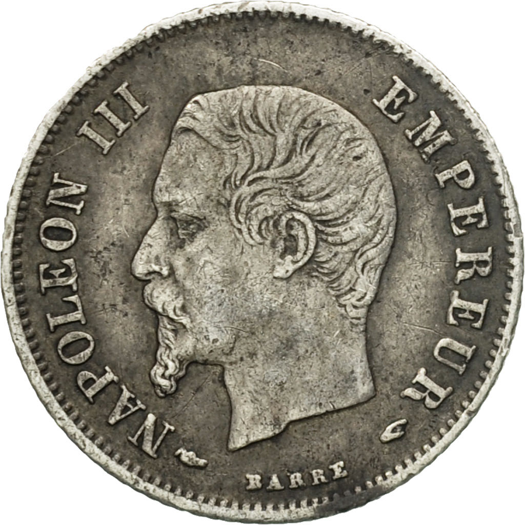 Coin, France, Napoleon III, Napoléon III, 20 Centimes, 1854, Paris, 