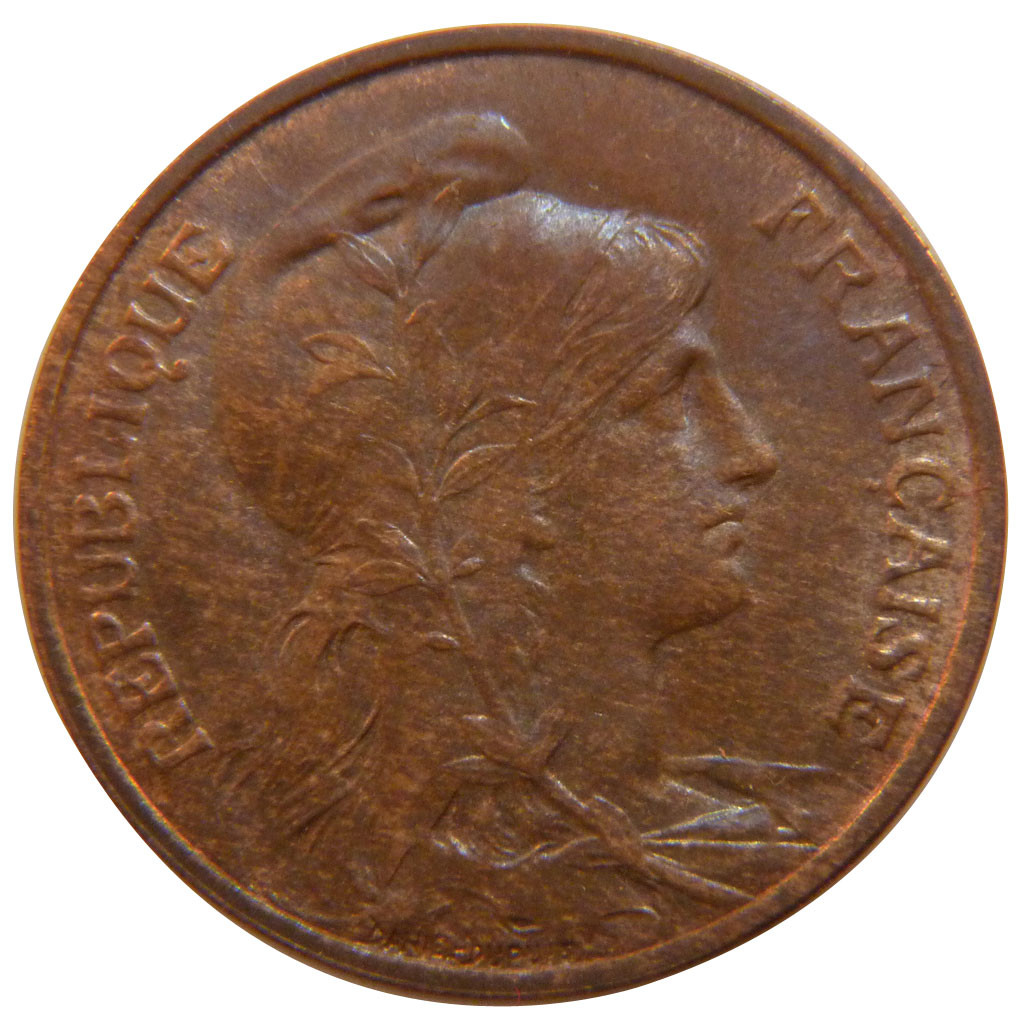 Coin, France, Dupuis, 5 Centimes, 1902, , Bronze, Gadoury:165