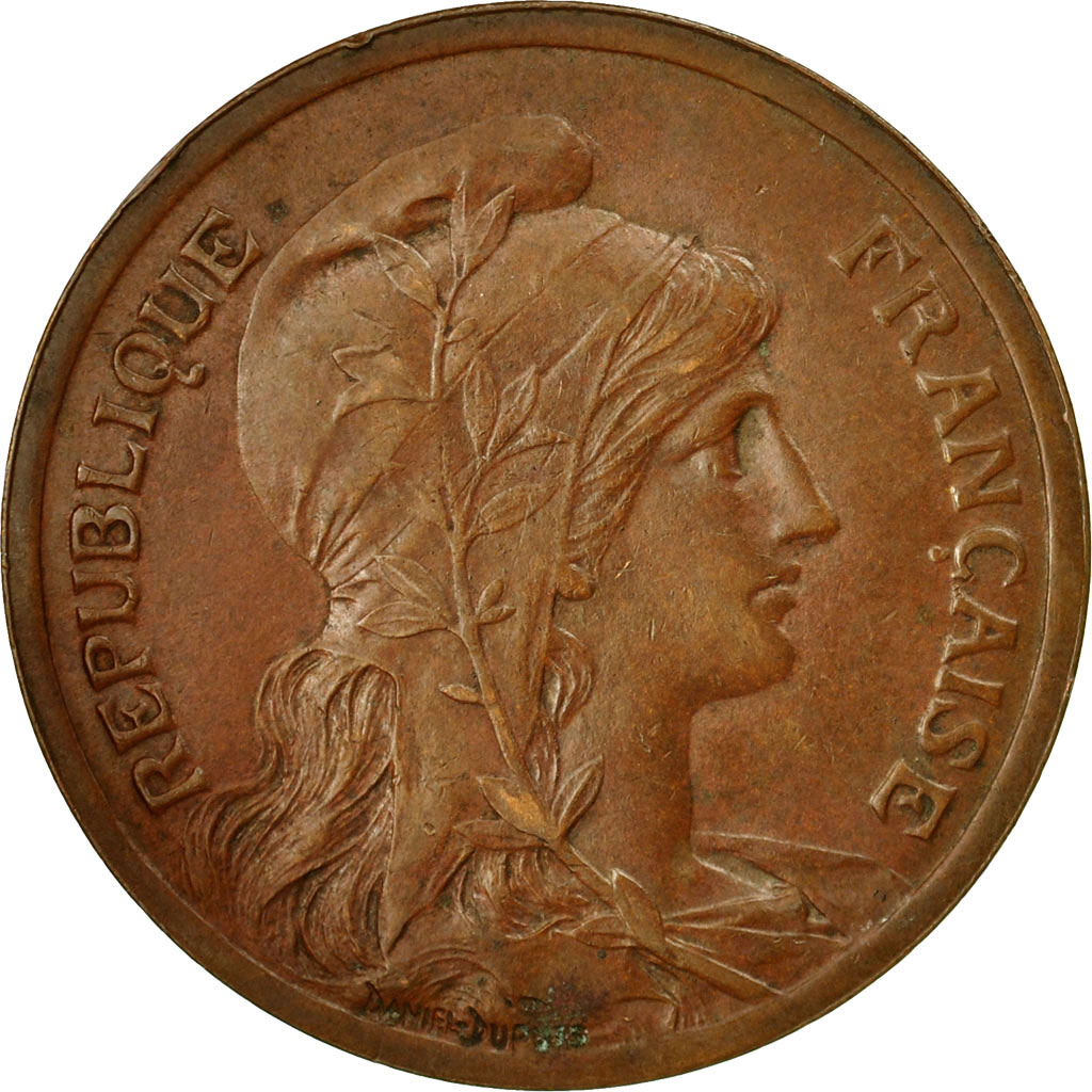 Coin, France, Dupuis, 10 Centimes, 1921, Paris, , Bronze, KM:843, Le