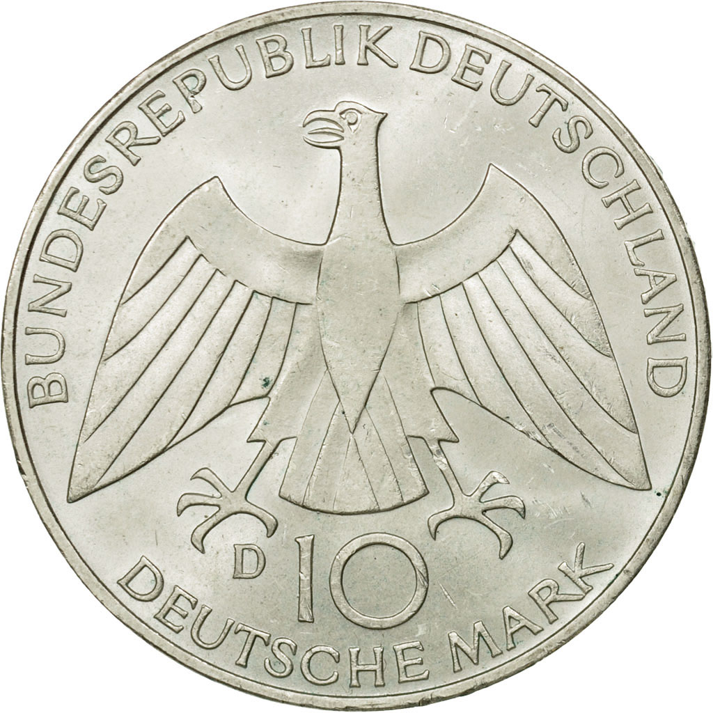 Coin, GERMANY - FEDERAL REPUBLIC, 10 Mark, 1972, Munich, , Silver