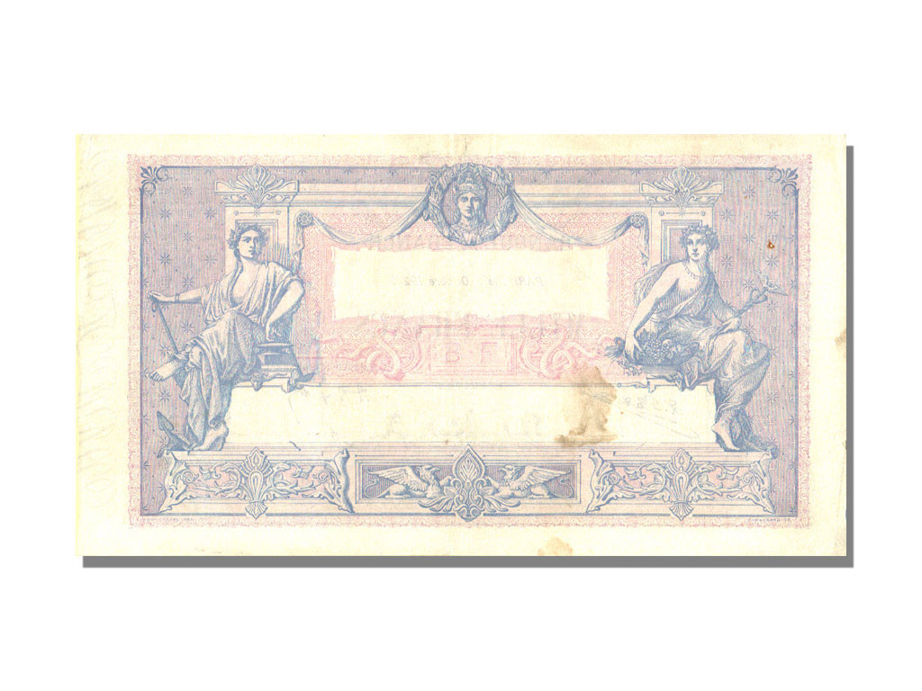 Biljet, Frankrijk, 1000 Francs, 1 000 F 1889-1926 ''Bleu et Rose'', 1924
