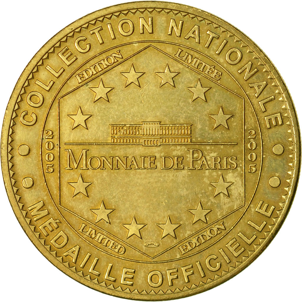 France, Token, Touristic token, Honfleur - Eglise Ste Catherine, 2005, MDP