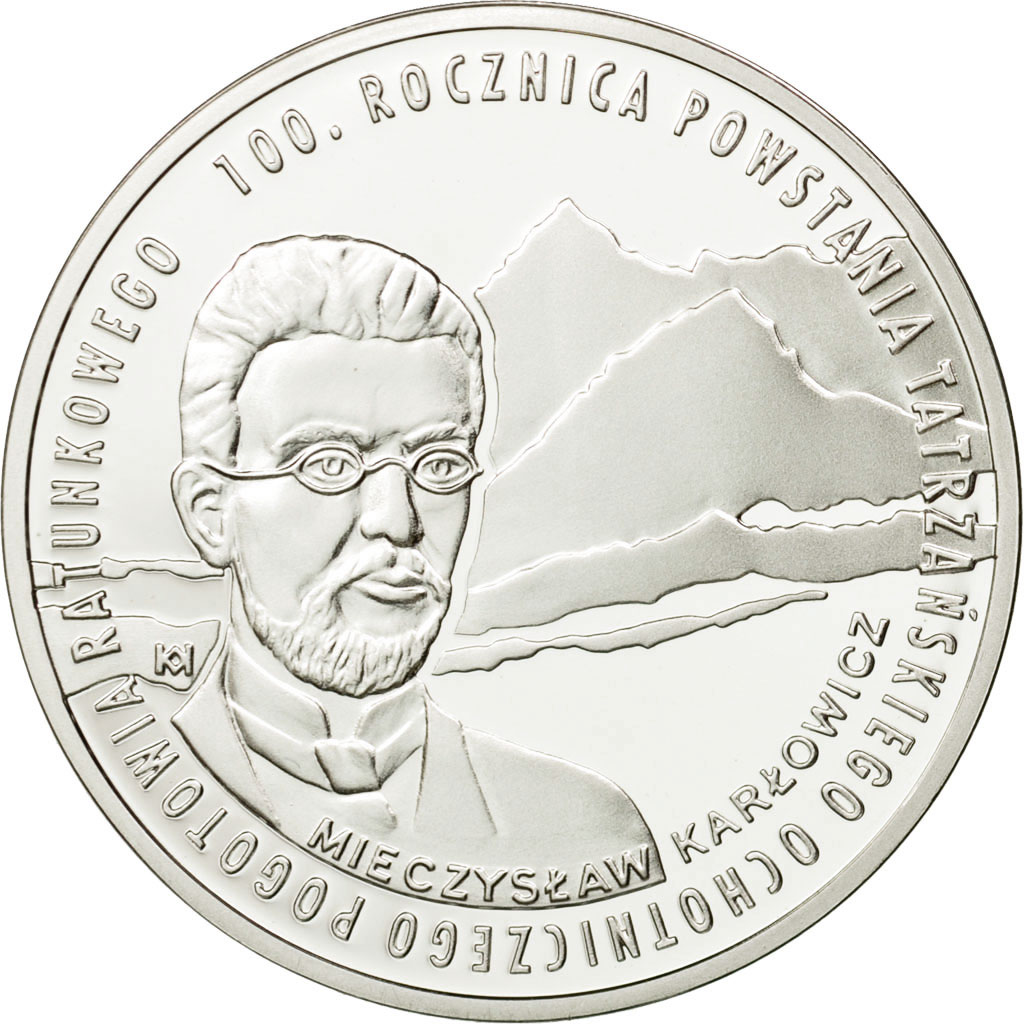 Coin, Poland, 10 Zlotych, 2009, Warsaw, , Silver, KM:698