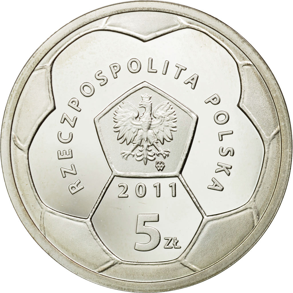 Coin, Poland, 5 Zlotych, 2011, Warsaw, , Silver, KM:800