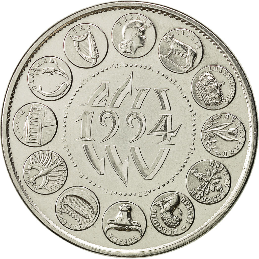 France, Medal, Ecu Europa, 1994, , Cupro-nickel