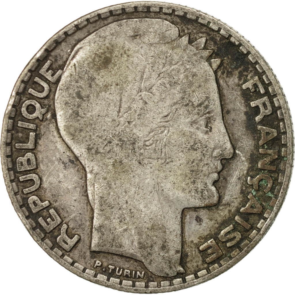 Coin, France, Turin, 10 Francs, 1933, Paris, , Silver, KM:878