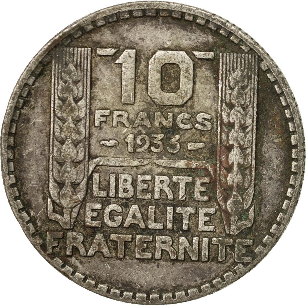 Coin, France, Turin, 10 Francs, 1933, Paris, , Silver, KM:878