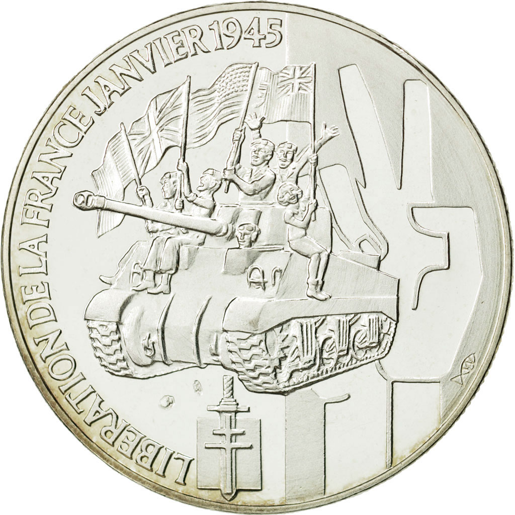 France, Medal, Libération de la France 1945, History, , Silver