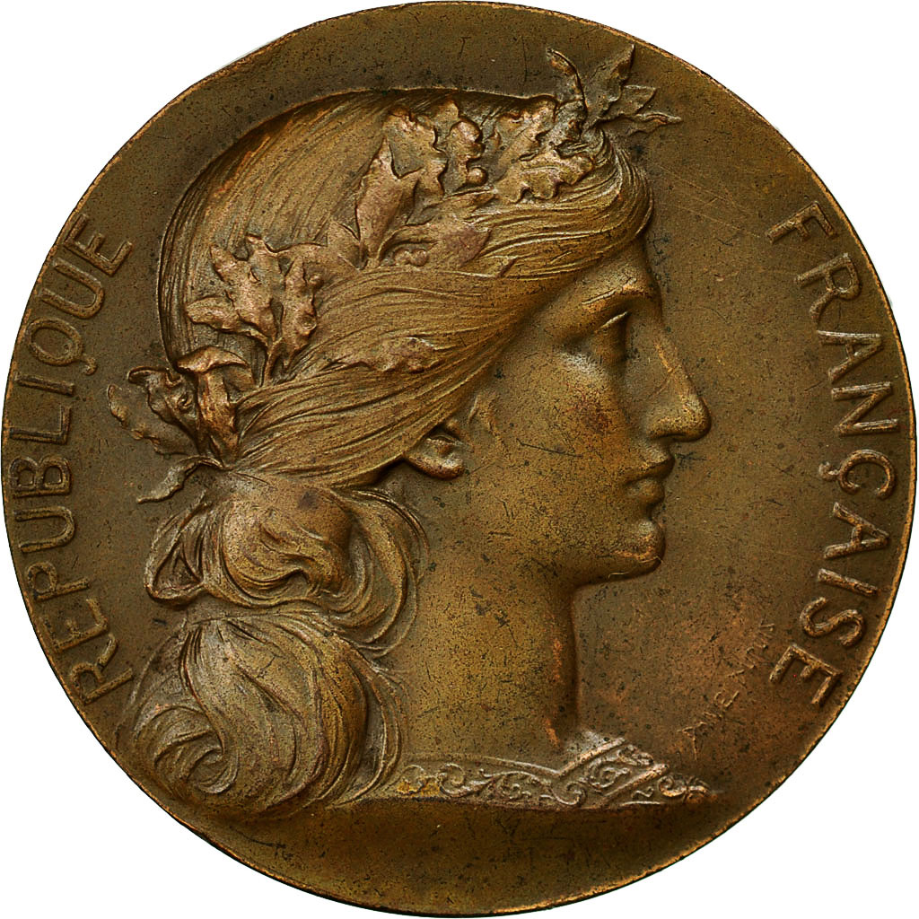 France, Medal, Cercle Comptable de la Vallée de l'Escaut, 1970, Dupuis.D