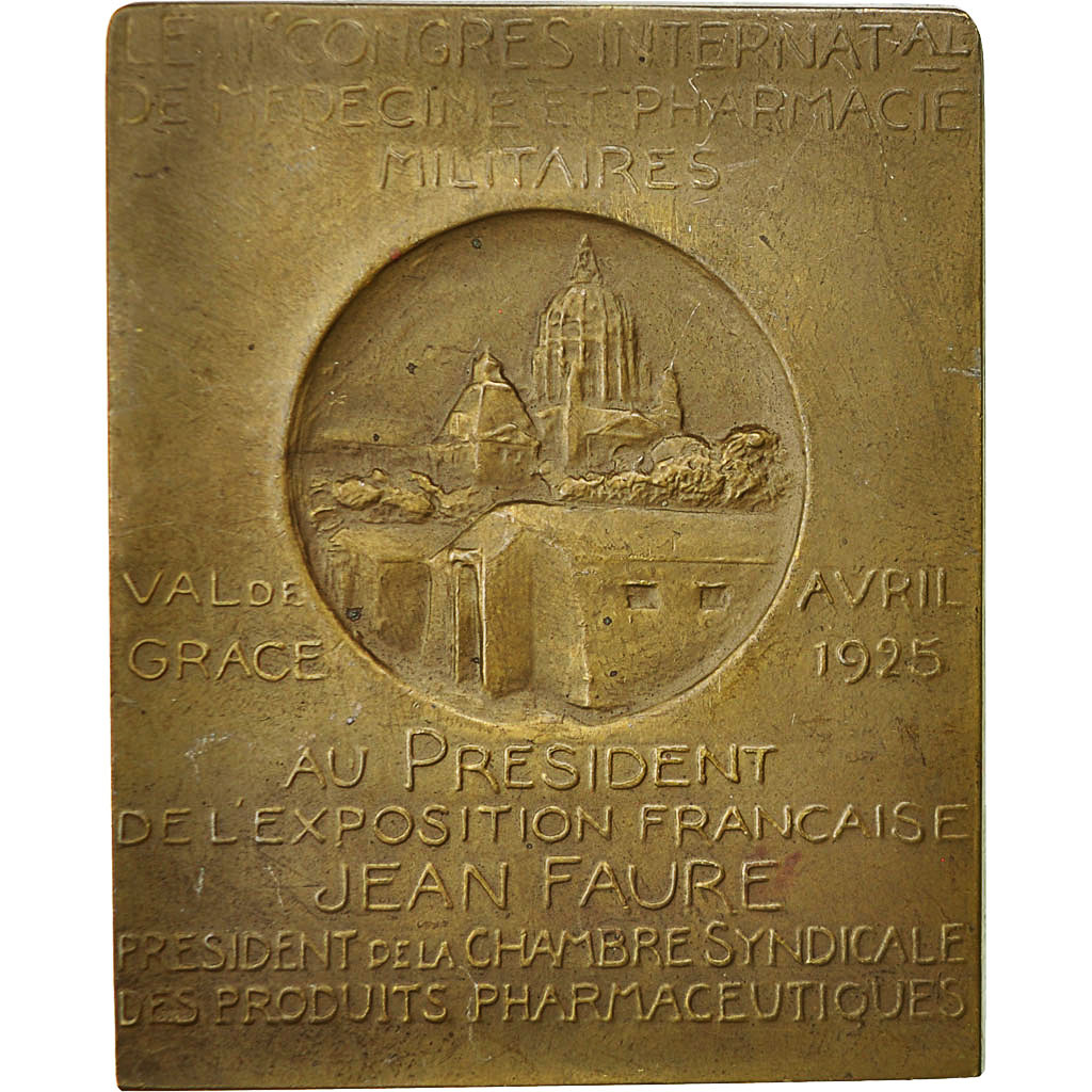 France, Medal, Jean Faure, III ème Congrès International de Médecine