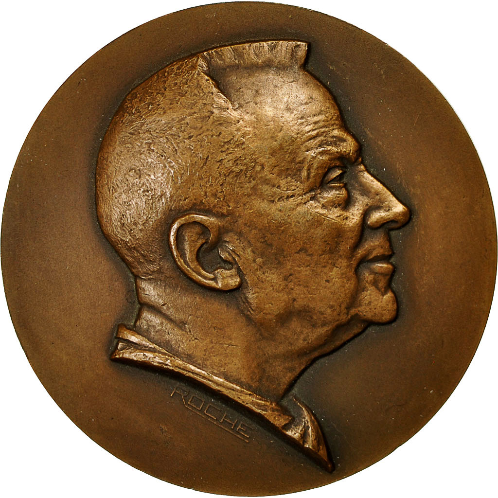 France, Medal, Docteur Jean Hallé, Roché, , Bronze