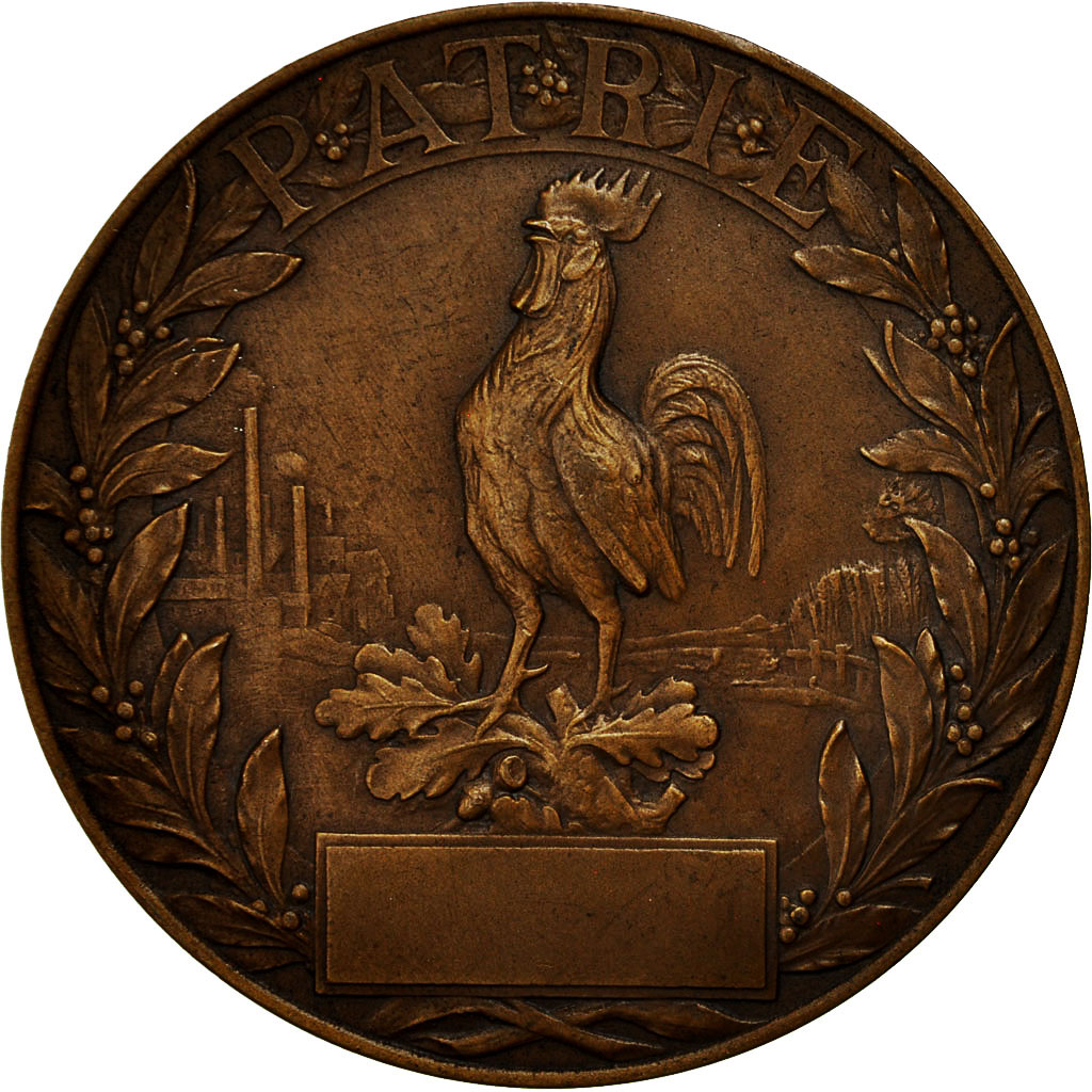 France, Medal, Journée Française-Secours National, 1915, Lefebvre, 